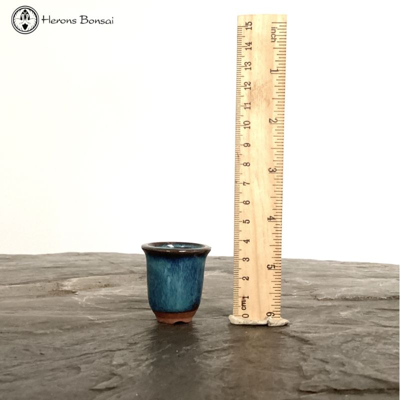 Mame (Miniature) Bonsai Pot (4cm) | Round Cascade