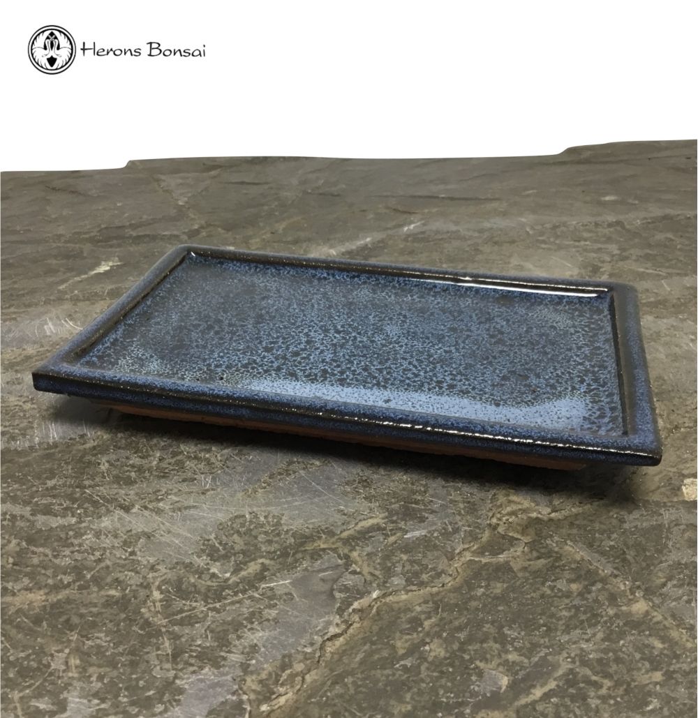 Blue Ceramic Under tray (18.5cm)