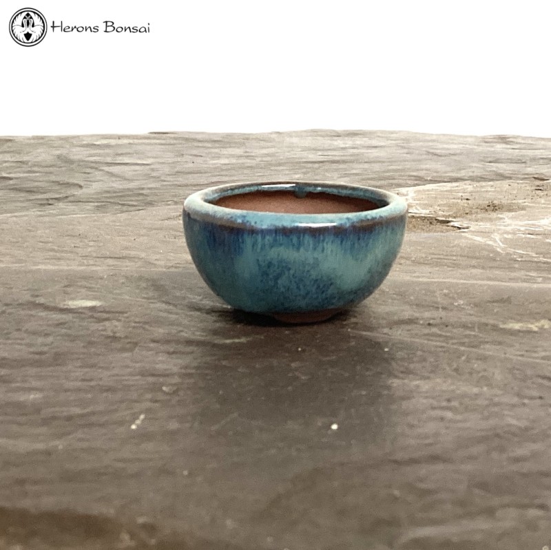 Round Mame (Miniature) Bonsai Pot (4.5cm) | B