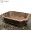 Unglazed Irregular Bonsai Pot (37.5cm)