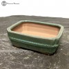 Green Irregular Shaped Bonsai Pot (16cm)
