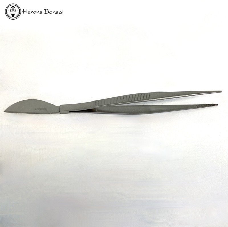 Herons Branded Tweezer / Spatular Bonsai Tool