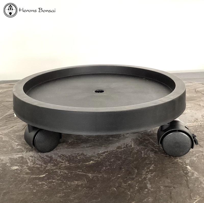 Bonsai Drip Tray/ Turn Table 33.5cm with Whee