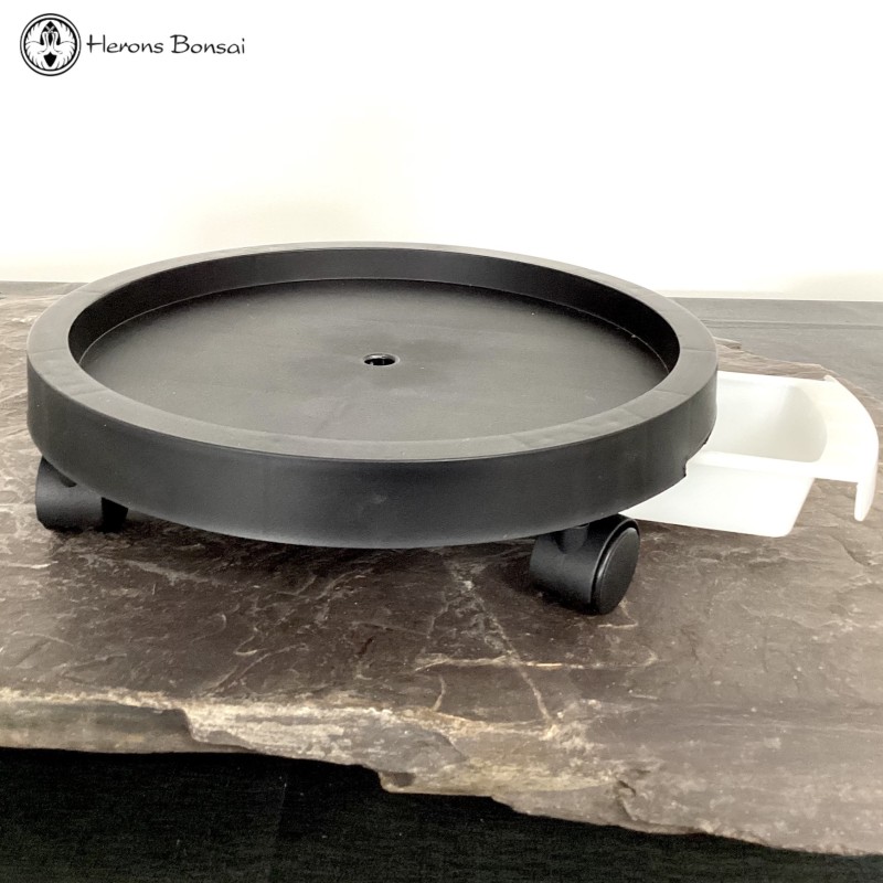 Bonsai Drip Tray/ Turn Table 39cm with Wheels