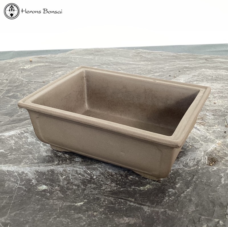 Mizutani Unglazed Rectangle Pot (17cm) | Pre-