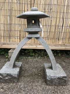 traditional Kotoji  Japanese stone lantern