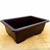 deep rectangle plastic bonsai pot (d3)