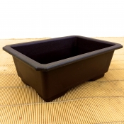 deep rectangle plastic bonsai pot (d1)