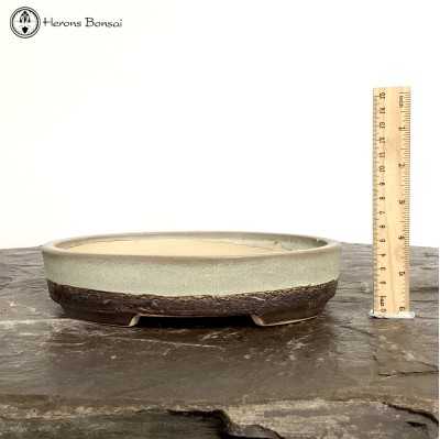 Oval Ceramic Bonsai Pot (22.5cm) 