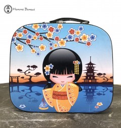 Japanese style Bag/ Case | Blue