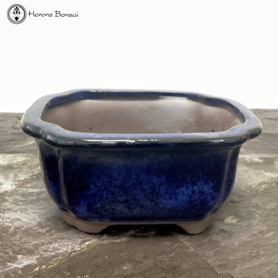 Blue Irregular Ceramic Pos (17.5) 
