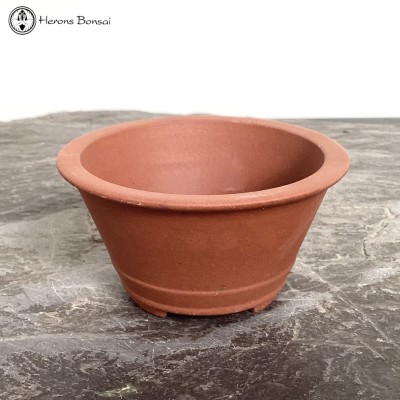 Round Unglazed Ceramic Pot (12.5cm)